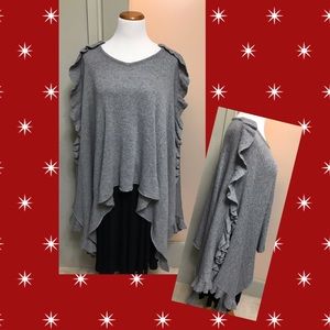 Anthropologie Knit Poncho Cape